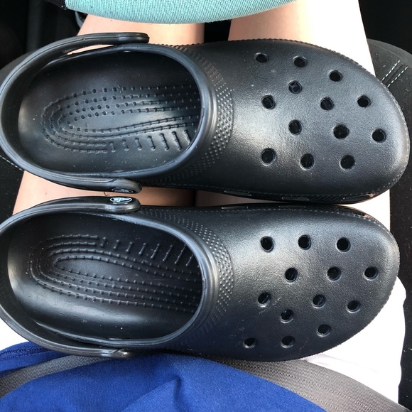 Black crocs size 8 womens Clearance
